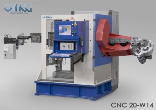 3 axle CNC wire bending machine OMCG CNC 20 W 14