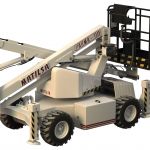 Aerial work platform articulated and telescopic with stabilizers :: Matilsa Parma 13D