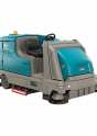 Battery-powered ride-on scrubber-sweeper TENNANT M17