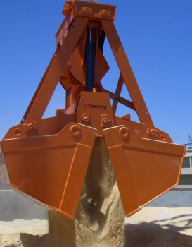 Clam bucket  for bulk materials STEMM CMR-1,6