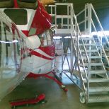 Custom made stairs for helicopter :: Faraone COD 8-9-10-11-12