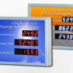 Digital display for photovoltaic plants :: SIEBERT XC420