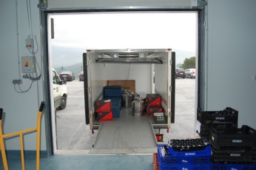 Dock leveler for commercial vehicles SACINE 