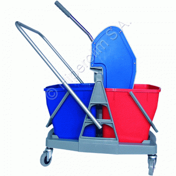 Double cleaning trolley HIPERCLIM 