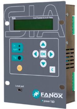 Earth fault and overload protection relay FANOX SIA-B
