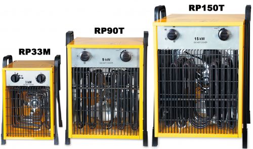 Electric heater KRUGER RP20M - RP33M - RP90T - RP150T