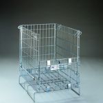 Folding steel container :: MARSANZ HALF-SIZE MODULE CONTAINER