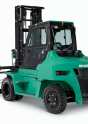 High capacity engine powered forklift truck MITSUBISHI DIESEL TREXIA ES