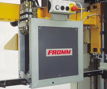 Hydraulic strapping head FROMM M100