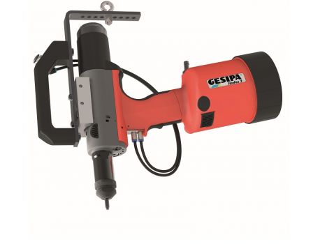 Hydro- pneumatic riveter for blind rivet nuts . GESIPA FireFox® 1 F Axial eco