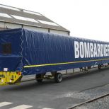 Industrial trailer for handling wagons :: DTA