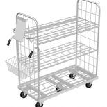 Internet order picking trolley :: MARSANZ 1500 - 3 alturas