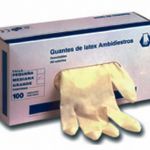 Latex disposable gloves :: RESSOL Refs. 03201 - 03202 - 03203