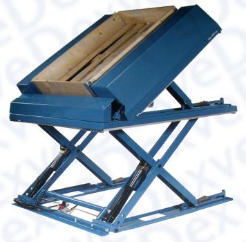 Low profile lift table with 45º tilt DEXVE 