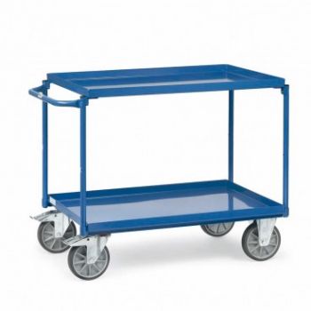 Metallic rolling work cart COMANSA 