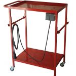 Metallic rolling work cart :: Fabricaciones Metálicas