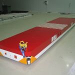 Multidirectional AGV with hydraulic lifting device :: DTA