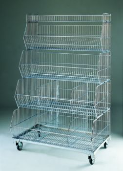 Multipurpose stacking baskets MARSANZ 