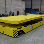 Omnidirectional AGV with electric lifting device :: DTA