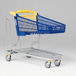 Polysteel shopping trolley :: MARSANZ 110L TECNO BRICOLAJE