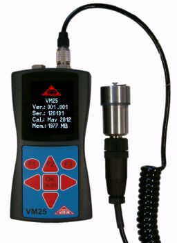 Portable vibrometer METRA MMF VM 22 - VM 24 - VM 25