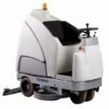 Ride-on floor scrubber dryer :: MAZZONI SERIE SQUALO