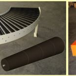 Rollers for gravity conveyors :: Dexve