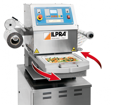 Semi-automatic heat sealer machine ILPRA Fp RotoBasic