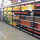 Shelves for bottles trade :: MARSANZ