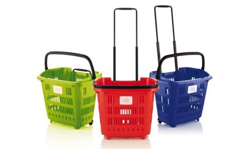 Shopping trolley basket CARMELO TC-Cest34L