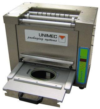 Small production semi-automatic heat sealer machine ILPRA EasyCut Gas Flushing
