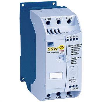 Soft starter for three-phase induction motor WEG SSW-05