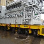 SPMT for handling heavy engines :: DTA
