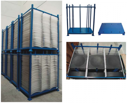 Stackable and foldable steel container FABRICACIONES METÁLICAS 