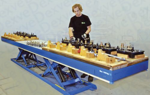 Tandem scissor lift table DEXVE 