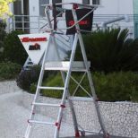 Telescopic folding ladder :: Faraone PLS