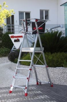 Telescopic folding ladder FARAONE PLS