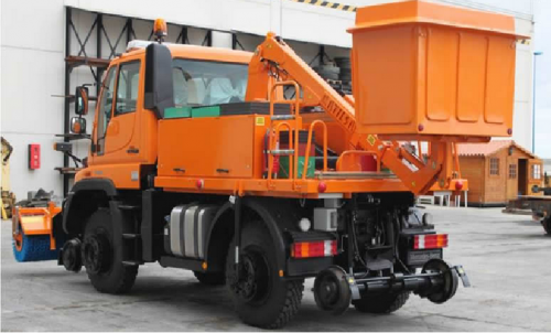 Truck-mounted telescopic work platform MATILSA PV 6331