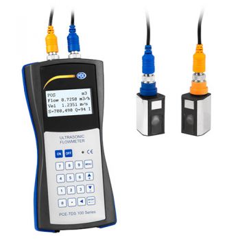 Ultrasonic flow meter PCE INSTRUMENTS PCE-TDS 100HS