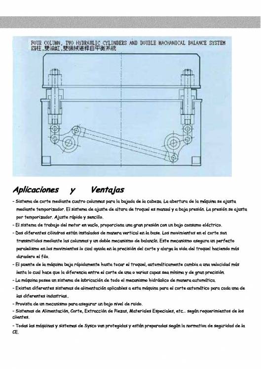 ABC. Sistema de corte automático con troqueladora de puente móvil. 5