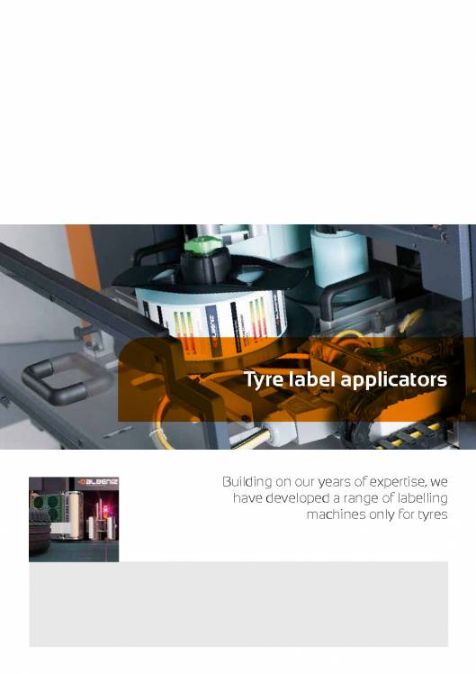 ALBENIZ Tyre labelling solutions catalog 7
