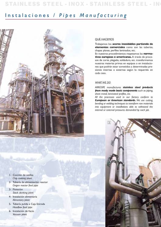 Catálogo general Calderería ARROSPE 4