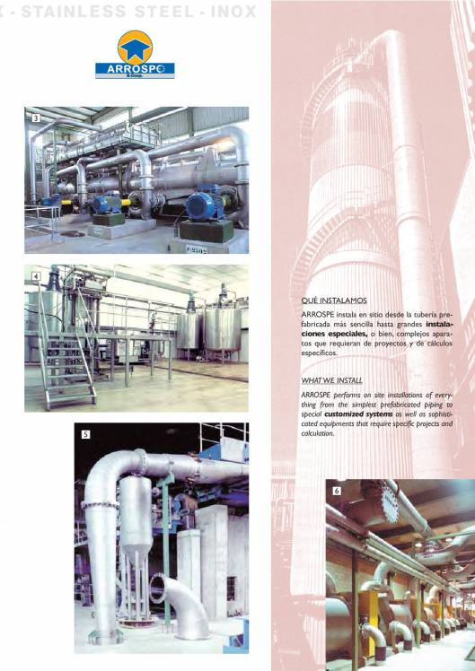 Catálogo general Calderería ARROSPE 5
