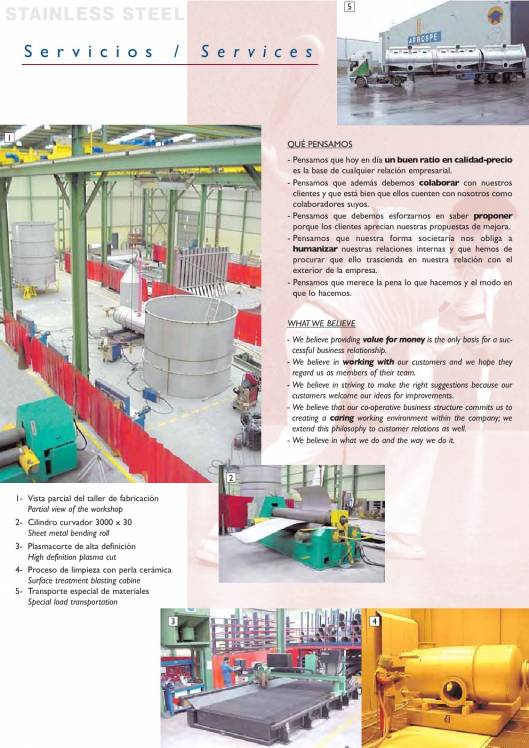 Catálogo general Calderería ARROSPE 7