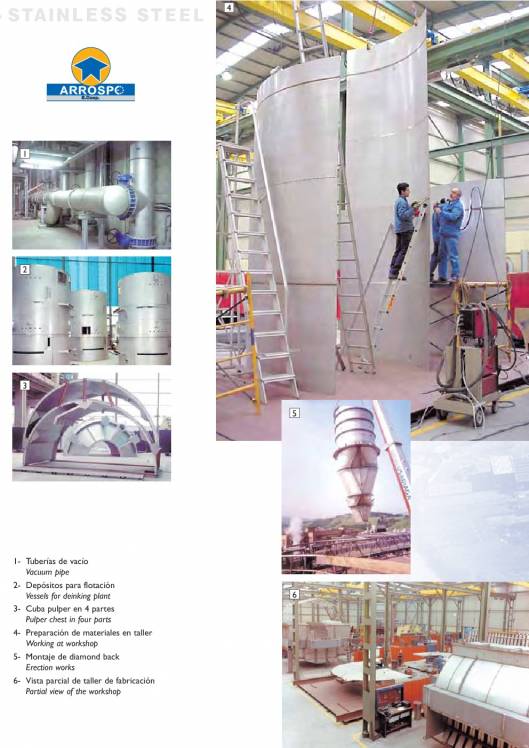 Catálogo general Calderería ARROSPE 8