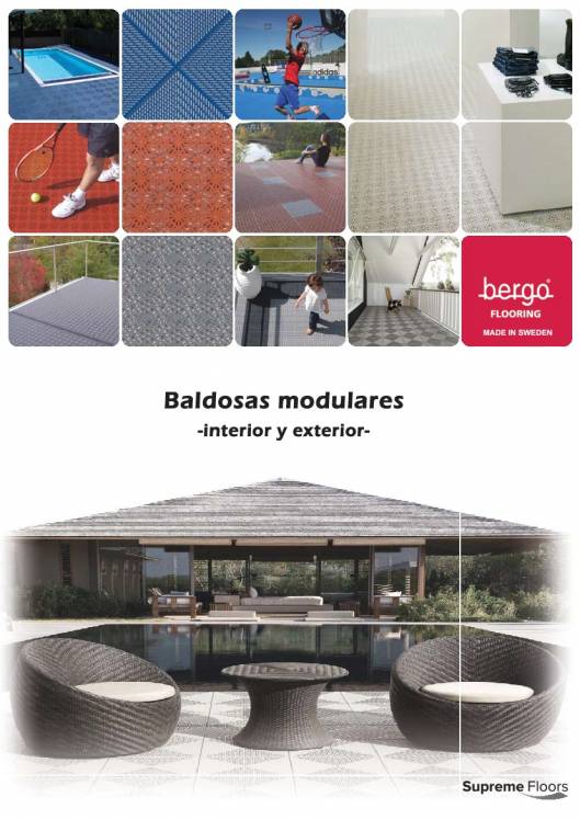 BERGO FLOORING. Baldosas modulares. 1