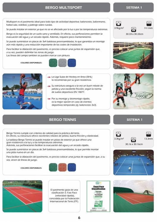 BERGO FLOORING. Baldosas modulares. 6