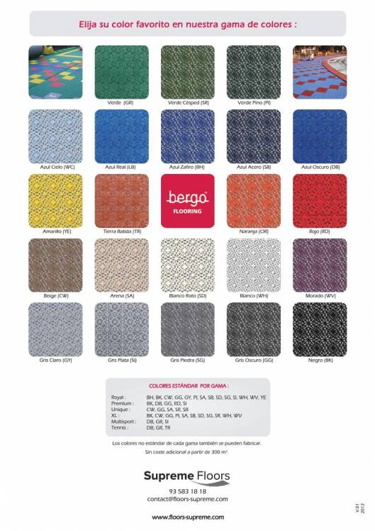 BERGO FLOORING. Baldosas modulares. 8
