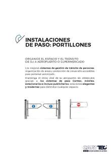 CARTTEC pass installations Catalog