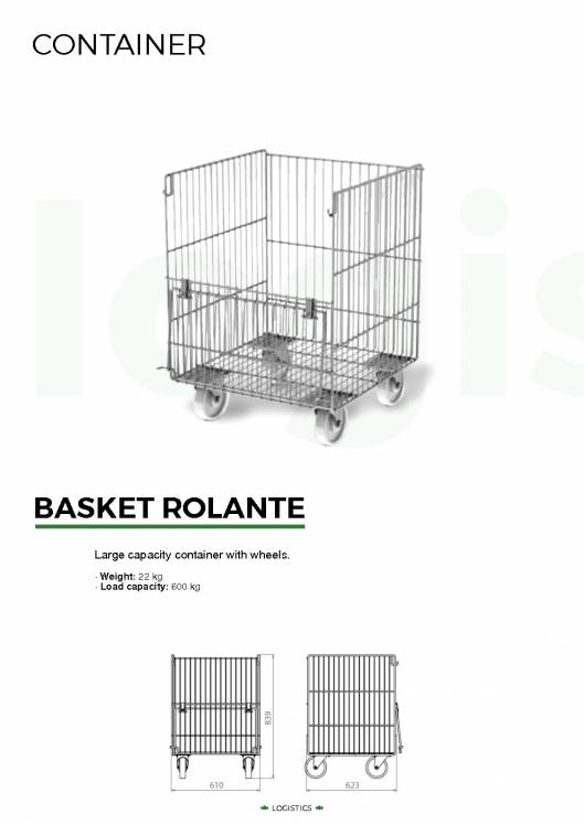 CARTTEC RETAIL. Logística, acceso y parking. Catálogo inglés 2019 12